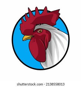 ilustración vector graficrooster logo perfecto para puertos o logotipos de negocios