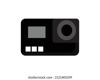 illustration vector graphics of action camera, good for action camera illustration