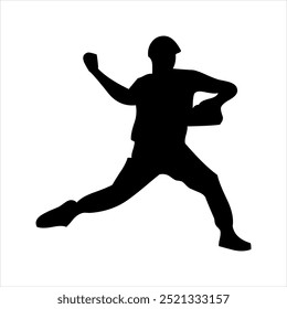 Illustration vector graphics of baseball icon