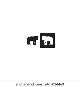 Illustration vector graphics of bear icon