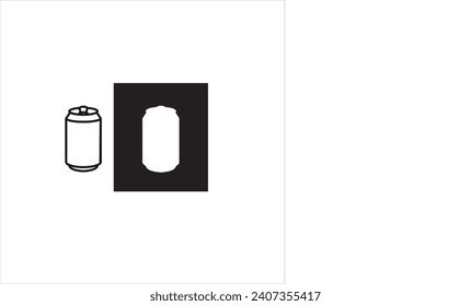 Illustration vector graphics of can