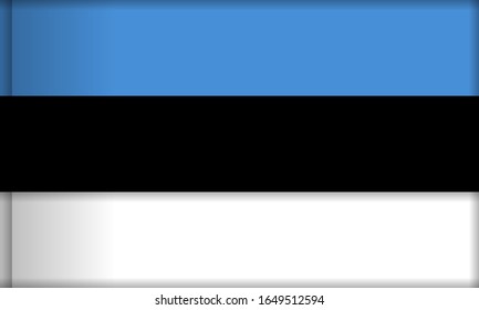 illustration vector graphics of estonia flag background, perfect for use in backgrounds, textiles, decorations, banners, wallpapers etc.