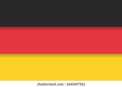 illustration vector graphics of the Germany flag perfect for background 