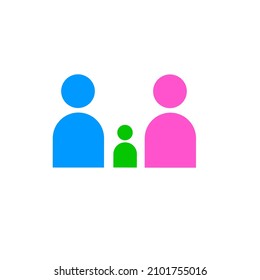 Illustration vector graphics of icon family