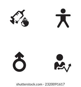 Illustration of vector graphics of icons about healthy living. Perfect for use in web design, illustration, presentations, etc.