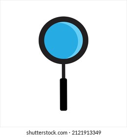 gráficos vectoriales ilustrativos del icono de lupa
