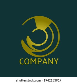 Illustration vector grapic of abstract number 8 looks like disc
perfect for your personal or company icon or logo