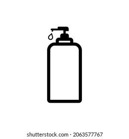 
ilustración vectorial gráfica de la botella de jabón lavado a mano 
bueno para íconos, logotipos, pegatinas, carteles, etc