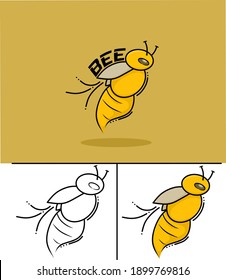 illustration vector grapic template of bee
perfect for your gaming logo, community logo and personal logo
