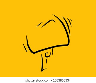 illustration vector grapic template of gun speaker
perfect for your personal and company logo or icon