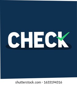 Illustration vector grapich of check writing good for background in your room