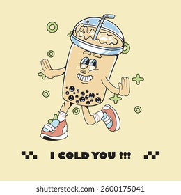 Illustration vector grapich of drinks character design perfect for your tshirt design,sticker or logo 