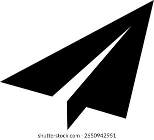 Gráfico vetorial de ilustração do plano de papel do logotipo 