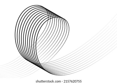 Illustration vector of gray line abstract pattern background.EPS10.