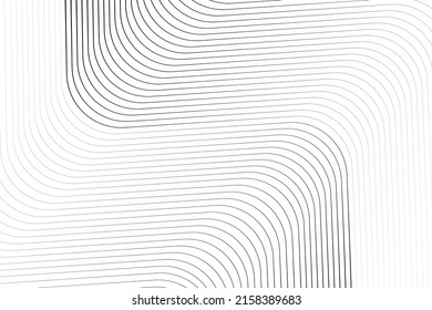 Vector de ilustración de fondo de patrón abstracto de línea gris.EPS10.