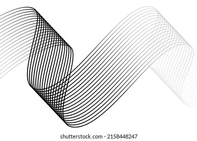 Illustration vector of gray line abstract pattern background.EPS10.