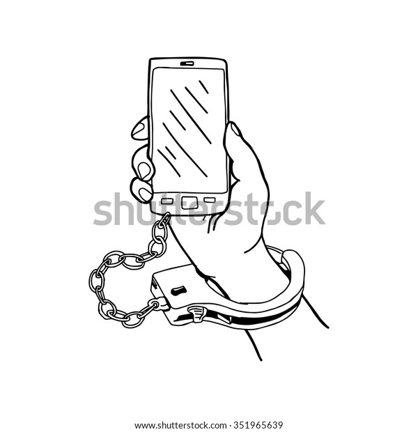 Illustration Vector Hand Drawn Doodle Hand Stock Vector (Royalty Free ...