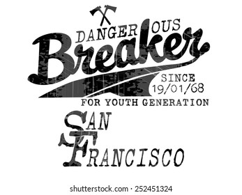 illustration vector handmade drawing college graphic for san francisco