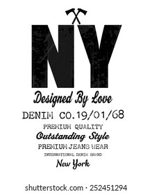illustration vector handmade drawing graphic for new york 