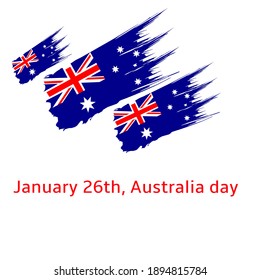 Illustration vector happy Australia day
