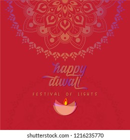 Illustration Vector: Happy Diwali