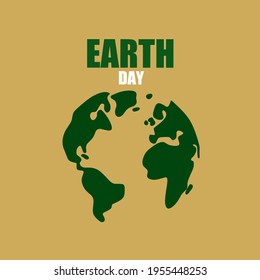 Illustration vector happy earth day