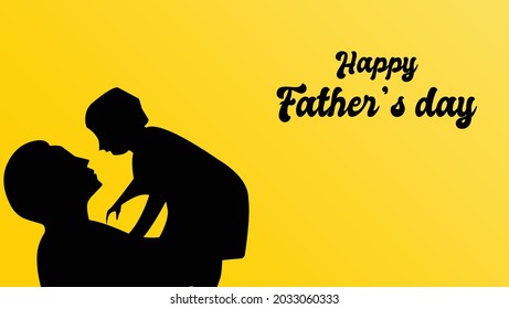 Illustration vector happy father's day