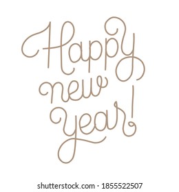 Illustration vector happy new year