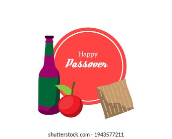 Illustration vector happy passover day. Good for greeting cards and etc.