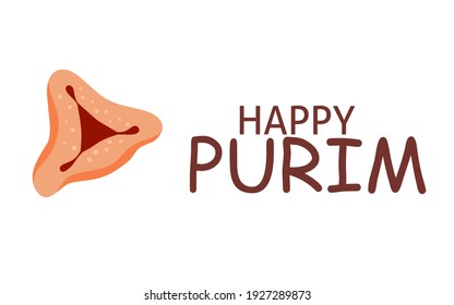 Illustration vector happy Purim, the celebration of the jews.