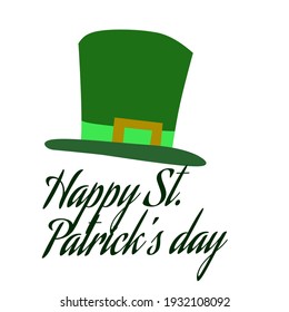 Illustration vector happy St Patrick's day cards design