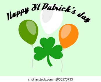 Illustration vector happy St Patrick's day