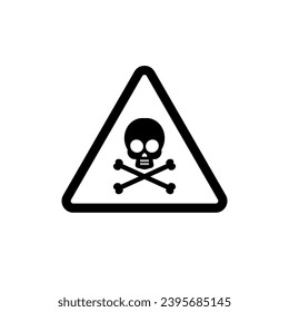 Illustration vector of hazard warning symbol