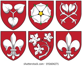 illustration, vector, historical coat of arms