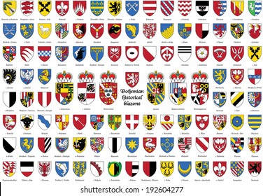illustration, vector, historical coat of arms