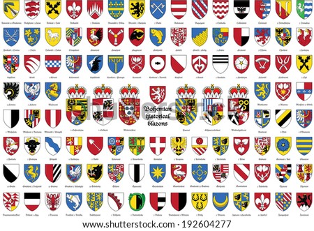 illustration, vector, historical coat of arms