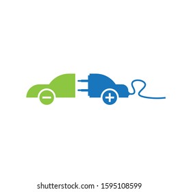 Illustration vector hybrid car design