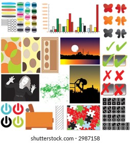 illustration, vector, icon