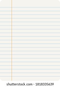 illustration vector icon of blank page