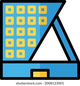 vector de colección de estilos de línea plana de creación de iconos de ilustración.
