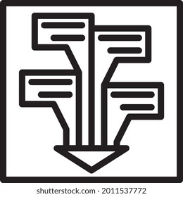 illustration vector icon bussines plan. presentation line style collection vector. More items by vector squad