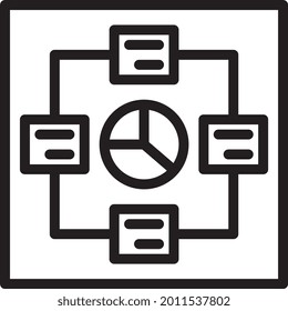 illustration vector icon bussines plan. presentation line style collection vector. More items by vector squad