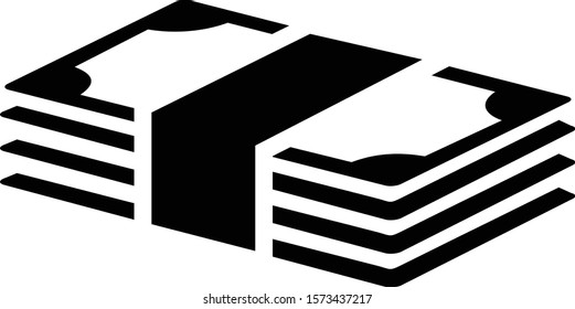illustration vector icon of currency