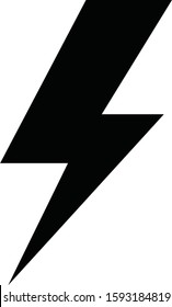 illustration vector icon of flash