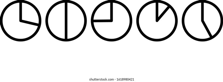 illustration vector icon of graph easy to use and edit