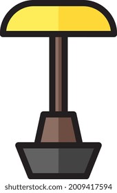 illustration vector icon lamp flat line style collection vector. More items by vector squad
 More items by vector squad. pixel perfect.
