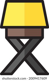 illustration vector icon lamp flat line style collection vector. More items by vector squad
 More items by vector squad. pixel perfect.
