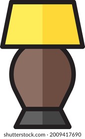 vector de colección de estilo de línea plana de la lámpara de icono vector de ilustración. Más elementos por escuadrón vectorial
 Más elementos por escuadrón vectorial. píxel perfecto.
