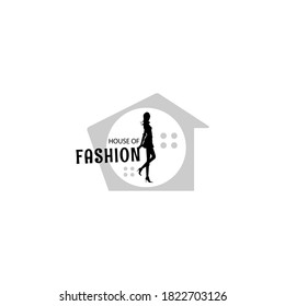 diseño de logotipo de icono vector de ilustración para concepto de moda. logotipo de diseño para la moda web.