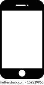 illustration vector icon of mobile phone